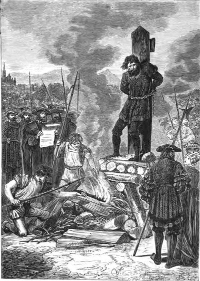 The Human Burnings of Vienna by Vinzenz Katzler